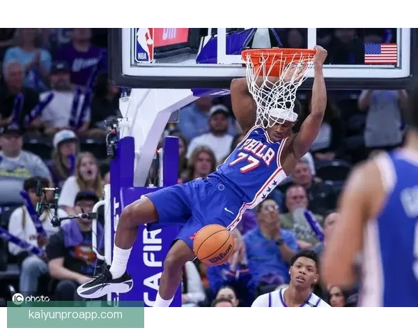 埃奇库姆伤愈复出砍下22分13篮板 76人连续两季横扫爵士 贝利贡献25分